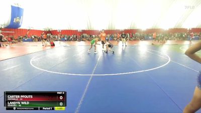 107-107 lbs Round 1 - Carter Pfouts, Maysville vs Landyn Wild, Geneseo