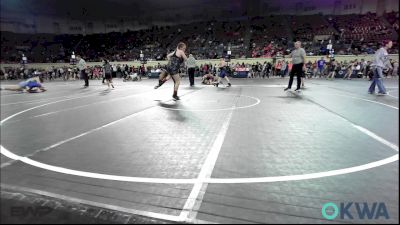 138 lbs Consi Of 8 #2 - Tailynn Smith, Darko Valley Wolf Pack vs Miangel Davis Jackson, Team Tulsa Wrestling Club