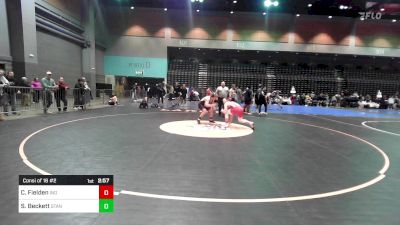 165 lbs Consi Of 16 #2 - Clay Fielden, Indiana vs Sam Beckett, Stanford
