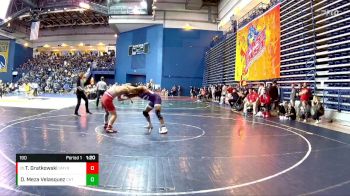 190 lbs Champ. Round 1 - Teagan Gratkowski, Smyrna vs Dennis Meza Velasquez, Chantilly