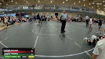64 lbs Round 3 - Johnny Messina, Buxton vs Carter Pollock, Ohio Gold