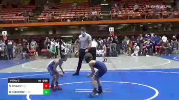 61 lbs Rr Rnd 2 - Silas Chavez, Brighton Wrestling Club vs Brekken Alexander, Camel Kids