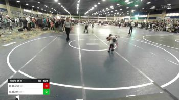 57 lbs Round Of 16 - Chasen Burke, Stl Warrior vs Raiden Bunn, Victory WC-Central WA