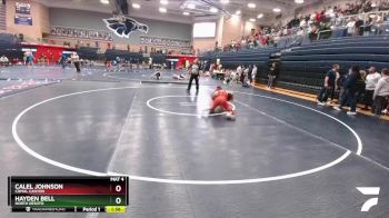 157 lbs Champ. Round 1 - Hayden Bell, North DeSoto vs Calel Johnson, Comal Canyon