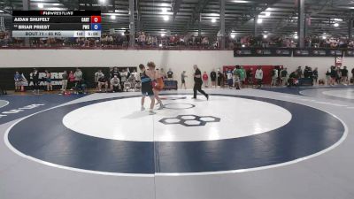 65 kg Champ. Rd Of 128 - Aidan Shufelt, Castleton RTC vs Briar Priest, Pittsburgh Wrestling Club