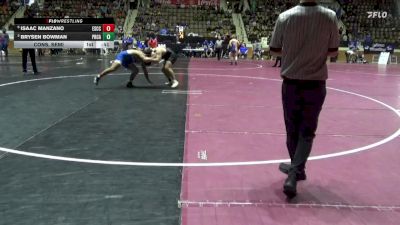 1A-4A 215 Cons. Semi - Brysen Bowman, Prattville Christian Academy vs Isaac Manzano, Escambia County