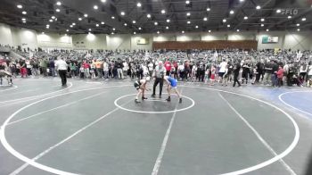 74 lbs Quarterfinal - Agustin Cortes, Madera WC vs DeAndre Fritz, Anderson Attack WC