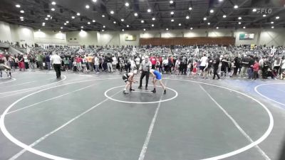 74 lbs Quarterfinal - Agustin Cortes, Madera WC vs DeAndre Fritz, Anderson Attack WC