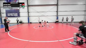 132 lbs Rr Rnd 3 - Zayde Cole, All-American Wrestling Club HS vs Chase Perry, FORGE H/S 1