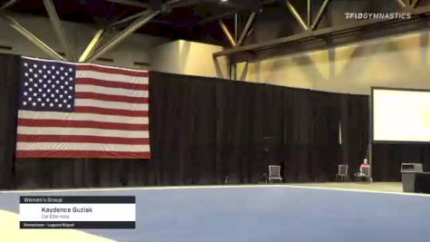 Kaydence Guziak - Women's Group, Cal Elite Kids - 2021 USA Gymnastics Championships
