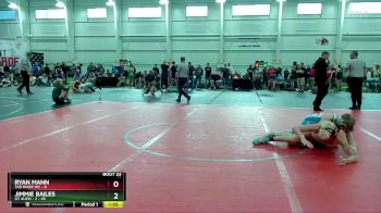 138 lbs Round 5 (10 Team) - Jimmie Bailes, GT Alien - 2 vs Ryan Mann, Tar River WC