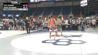 113 lbs Cons. Rd Of 32 - Trey Kraemer, Minnesota vs Bodey Schweiger, Washington