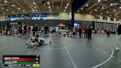 96 lbs Round 3 (8 Team) - Brody Compau, POWA vs Lucas Layne, Team Gotcha