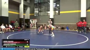 135 lbs Round 4 (12 Team) - Addison Harkins, Missouri Black vs Addie Graser, Nebraska Wrestling Academy