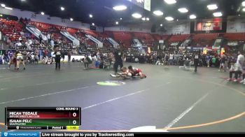 145 lbs Cons. Round 3 - Isaiah Pelc, Unaffiliated vs Micah Tisdale, Baylor Wrestling Club