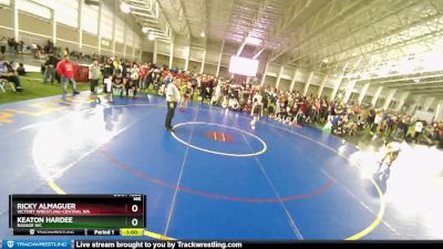 82 lbs Semifinal - Keaton Hardee, Ravage WC vs Ricky Almaguer, Victory Wrestling-Central WA