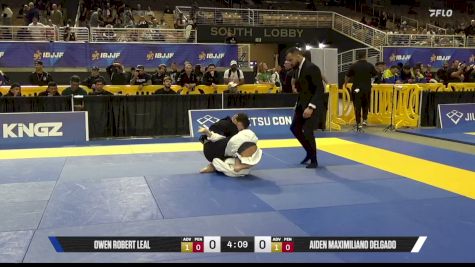 Aiden Maximiliano Delgado vs Owen Robert Leal 2026 Pan Jiu Jitsu IBJJF Championship