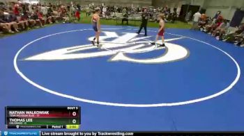 100 lbs Round 2 (8 Team) - Nathan Walkowiak, Team Michigan Blue vs Thomas Lee, Colorado