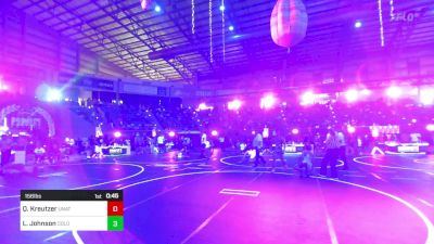 156 lbs Consolation - Quincy Kreutzer, Unattached vs Logan Johnson, Colorado Top Team