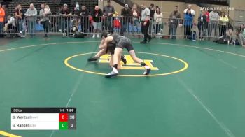 89 lbs Prelims - Gage Wentzel, Broad Axe Wrestling Club Red vs Gavin Rangel, Scorpions Dynasty BadBoy ES