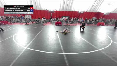 78 lbs Quarterfinal - Owen Rodriguez, Smooth Moves vs Deacon Glassmaker, Princeton Wrestling Club
