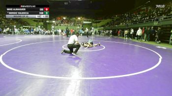 120 lbs Round Of 32 - Mike Almaguer, Ernest Righetti vs Sergio Valencia, Farmersville