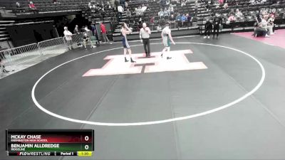123 lbs Cons. Round 3 - McKay Chase, Farmington High School vs Benjamin Alldredge, Ridgeline