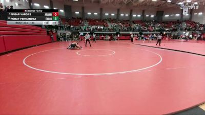 120 lbs Cons. Round 2 - Fonzy Fernandez, Eastwood vs Edgar Vargas, Arlington Lamar