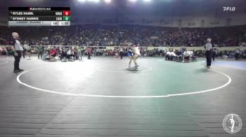 G5A-115 lbs Champ. Round 1 - Sydney Harris, Little Axe-Girls vs Rylee Hamil, Kingfisher-Girls