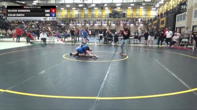 100 lbs Cons. Round 1 - Colin Smith, Iowa vs Oliver Sonberg, Caveman Wrestling