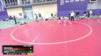 100 lbs Cons. Round 1 - Isaiah Tuttle, Nebraska vs Trace Rial, Sebolt Wrestling Academy