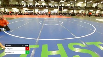 145 lbs Round Of 64 - Kayvon Ray, Ossining vs Ari Kaye, Long Beach