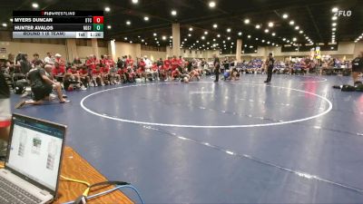 150 lbs Round 1 (6 Team) - Hunter Avalos, North DeSoto Red vs Myers Duncan, OTC