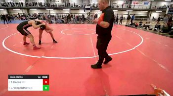 190 lbs Consolation - Tavio Hoose, St Francis vs Luke Vangorden, Palmyra Macedon