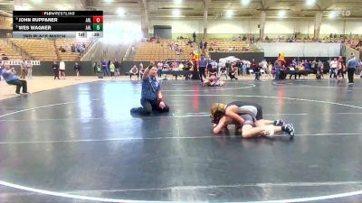 100 lbs 3rd Place Match - John Ruppaner, Big Red Wrestling Club vs Wes Wagner, Stars Wrestling Club