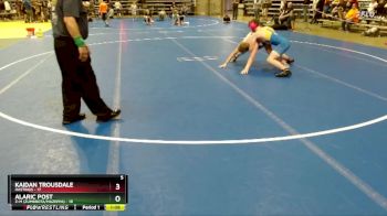 160 lbs Placement (4 Team) - Alaric Post, Z-M (Zumbrota/Mazeppa) vs Kaidan Trousdale, Hastings