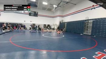 125 lbs 11th Place Match - Estella Bennett, Katy Cinco Ranch vs Andrea Jaquez, El Paso Hanks
