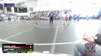 73 lbs Champ. Round 2 - Gabriel Jasso, Pursuit Wrestling Minnesota vs Quincy King, Bobcat