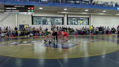 184 lbs Cons. Round 1 - Avery Canzano, Oswego State vs James Craig, Keystone