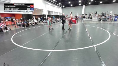 190 lbs Cody Savage, Team Texas vs Brock McKnight, Oklahoma Red