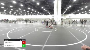 62 lbs Rr Rnd 5 - Hutch Nordin, Ravage WC vs Waylon Martin, Team Idaho