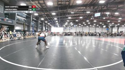 210 lbs Round 3 (12:30pm Saturday) - Lincoln Snell, CTWHALE vs Cace Campbell, Iowa Black