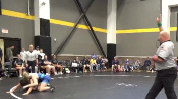 124 lbs Round 6 (16 Team) - Madelyn Strohmayer, Minnesota Storm vs Haylee Sherman, Female Elite Wrestling