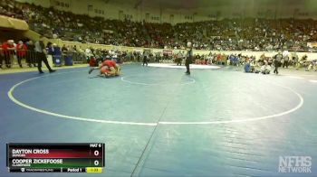 5A-150 lbs Cons. Round 1 - Dayton Cross, Duncan vs Cooper Zickefoose, Claremore