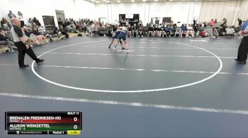 112 lbs Round 4 (6 Team) - Allison Weinzettel, Hastings vs Brenalen Fredriksen-Holm, Bemidji