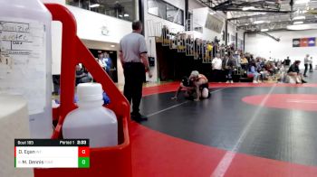 165 lbs Cons. Round 2 - Micah Dennis, Fontbonne Univsersity vs Drake Egan, Indiana Tech