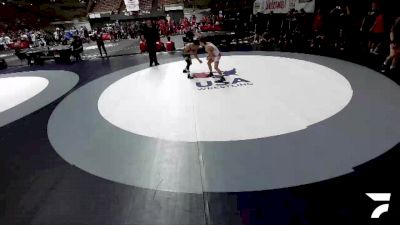 106 lbs Cameron Jackson, MDWA - Mount Diablo Wrestling Association vs Cristian Bustos, CVWA - Central Valley Wrestling Association