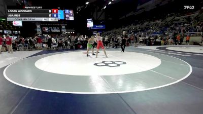138 lbs Cons. Rd Of 64 - Logan Woodard, TN vs Asa Reis, VT