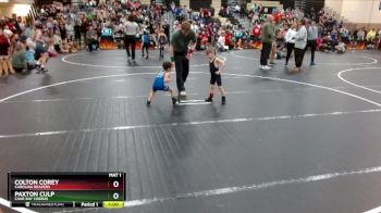 38 lbs Semifinal - Paxton Culp, Cane Bay Cobras vs Colton Corey, Carolina Reapers