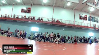 150 lbs Cons. Round 3 - Jayce Burns, Warrior Wrestling Club vs Jacob Lightle, Unattached